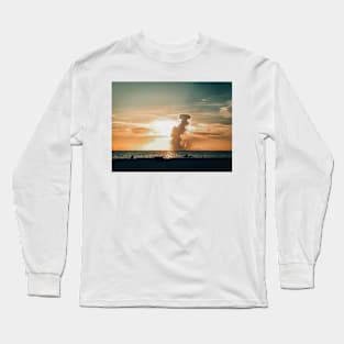 Sunset Beachy Vibe Long Sleeve T-Shirt